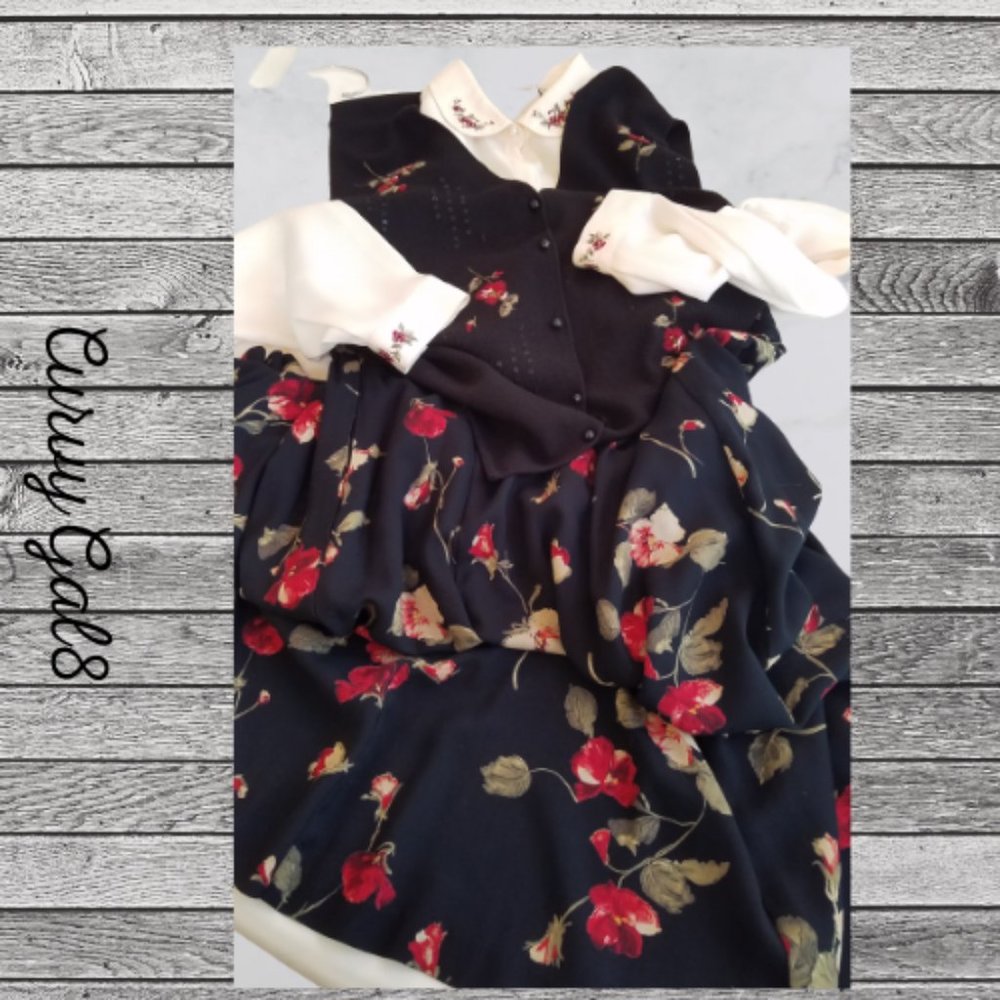 🔥 Last Chance 🔥 Koret Dress Set Vest, White Dress Shirt and Skirt 16